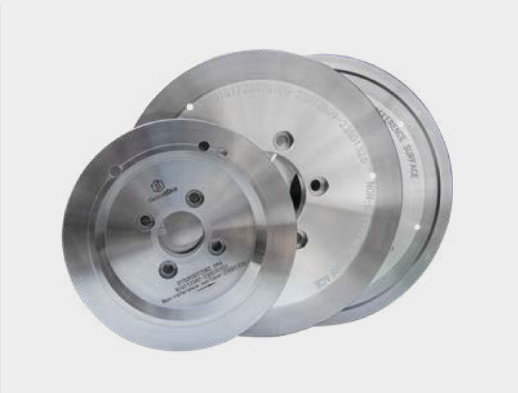 Diamond wheel for solar glass processing (Re-profile and non-re-profile type)