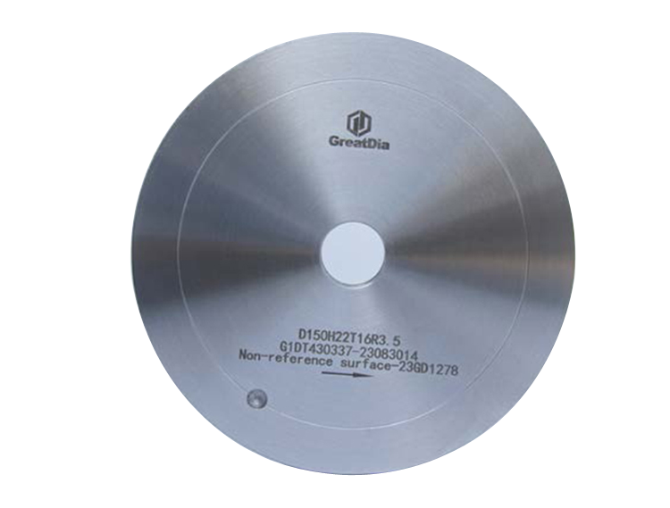 Diamond grinding wheel for home appliance glass processing